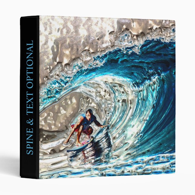 Radical Surfer 1A & 1B Image Options Binders (Front/Spine)