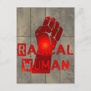 Radical Woman Postcard