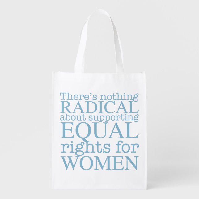 Radical Women Grocery Bag (Front)