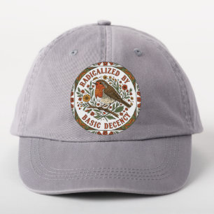 Radicalized by Basic Decency Bird Illustration Patch