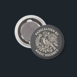 Radicalized By Basic Decency Political Protest  Magnet<br><div class="desc">Radicalized By Basic Decency Political Protest Feminist Activist Gift Liberal Aesthetic Social Justice</div>