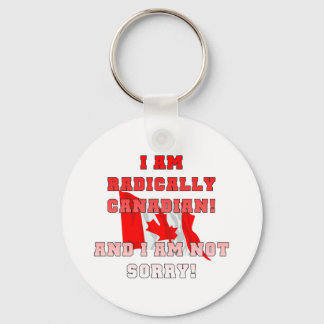 Radically Canadain Keychain