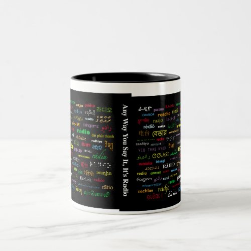 Radio 100 Ways Two_Tone Coffee Mug