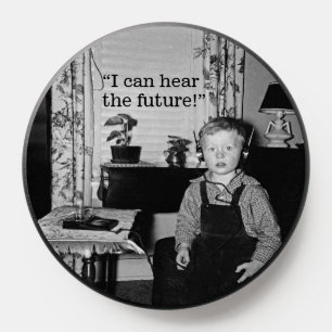 Radio Boy Hears The Future PopSocket