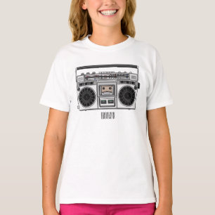 Radio cartoon illustration  T-Shirt