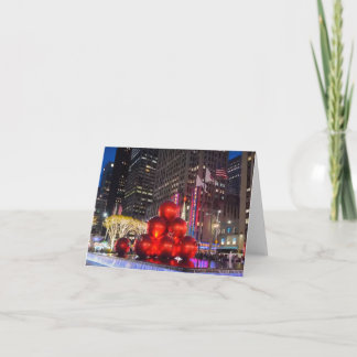 Radio City Christmas Time Card