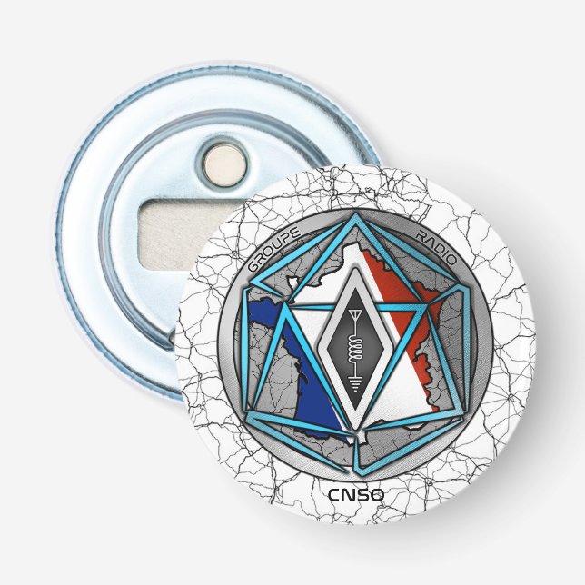 RADIO DECAPSULOR BOTTLE OPENER (Front)