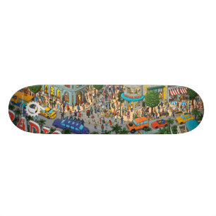 RADIO DRIVE SICKS: PEDAL STORE ver. Skateboard Deck