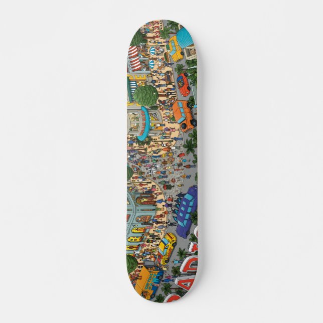 RADIO DRIVE SKATEBOARD DECK (Front)