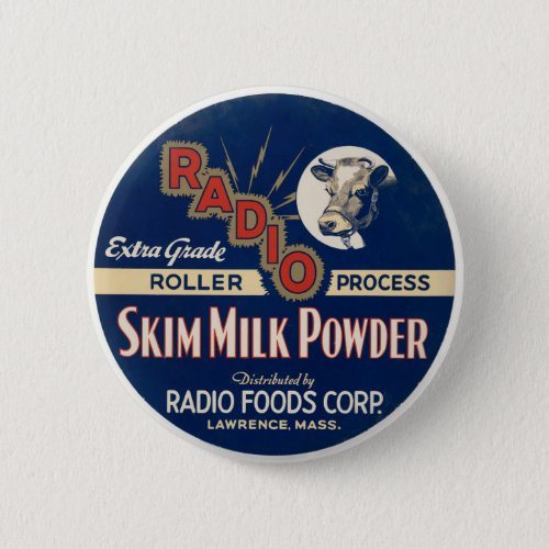 Radio Extra Grade Roller Process Skim Milk Powder Button