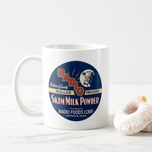 Radio Extra Grade Roller Process Skim Milk Powder Coffee Mug