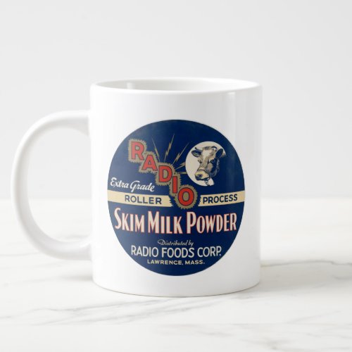 Radio Extra Grade Roller Process Skim Milk Powder Giant Coffee Mug