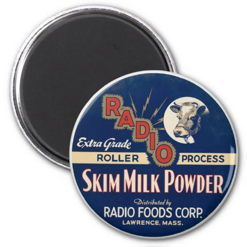 Radio Extra Grade Roller Process Skim Milk Powder Magnet