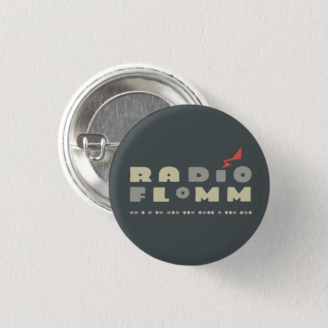 RADíO FLoMM Button (Front & Back)