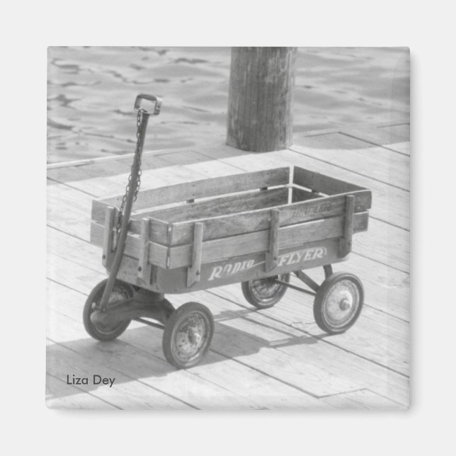Radio Flyer Wagon Magnet (Front)