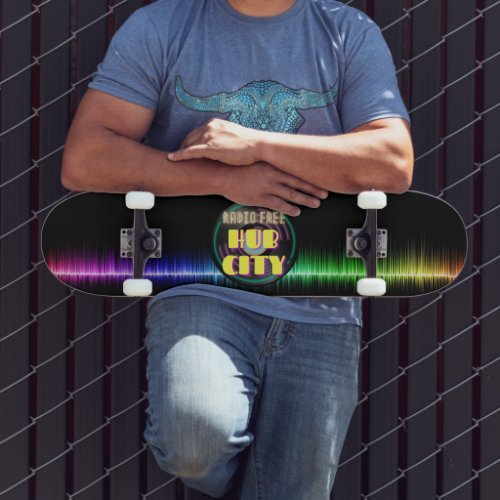 Radio Free Hub City Skateboard