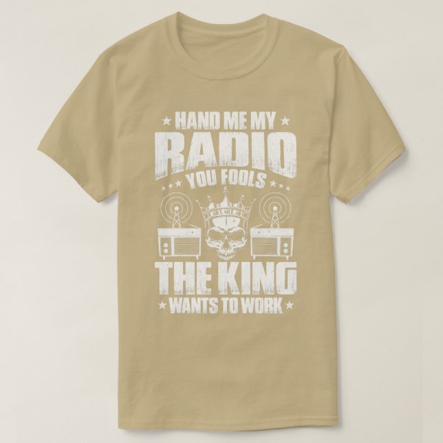 Radio Ham Amateur Radio Operator Ham Radio (12)  T-Shirt (Design Front)