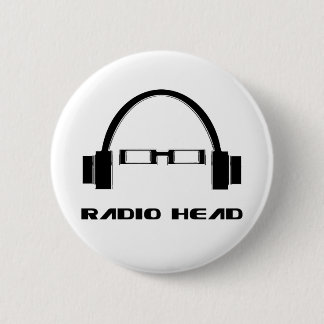 Radio Head Pinback Button