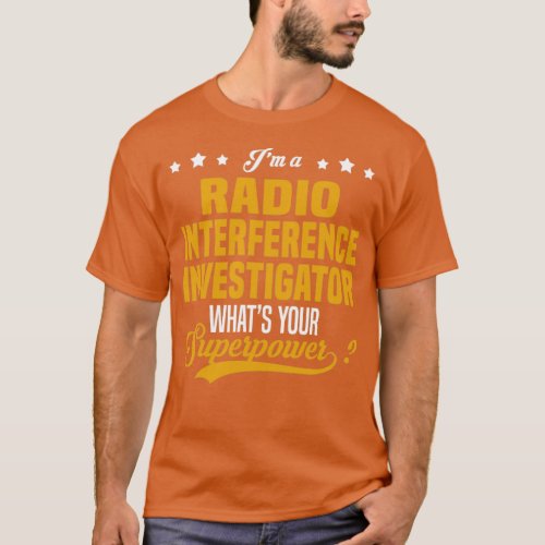 Radio Interference Investigator  2  T_Shirt