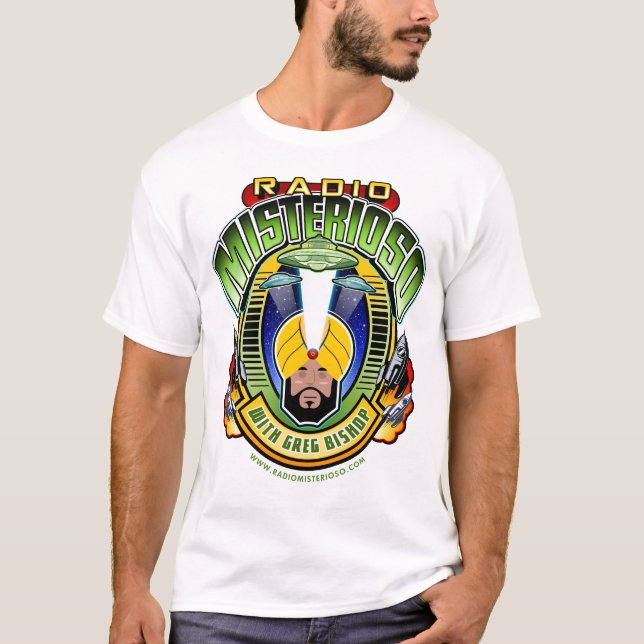 Radio Misterioso official shirt #2 - Human (Front)