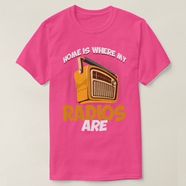 Radio Operator Amateur Radio Ham Radio gift  T-Shirt (Design Front)