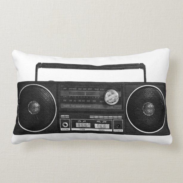 plush radio pillow