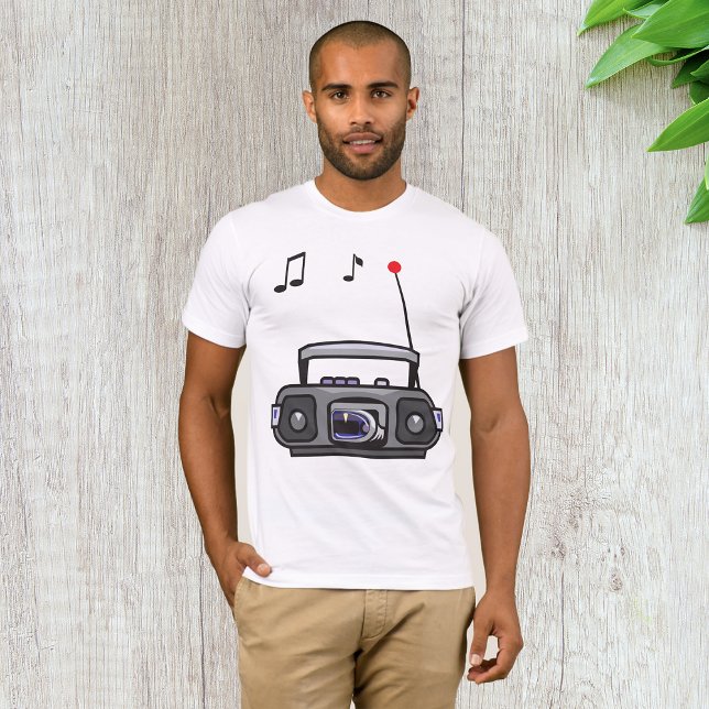 Radio Playing Music Mens T-Shirt (Creator Uploaded)