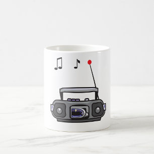 Radio Playing Music Mug
