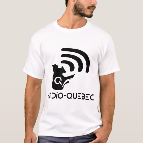 Radio_Quebec _ Black Edition T_Shirt