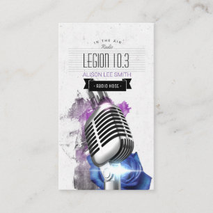 Radio / Radio Host / Podcast / Singer Business Card