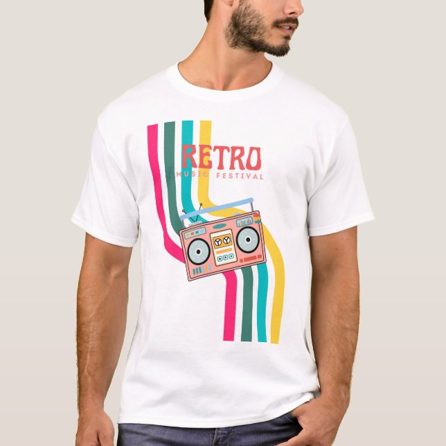 Radio Retro T-Shirt (Front)