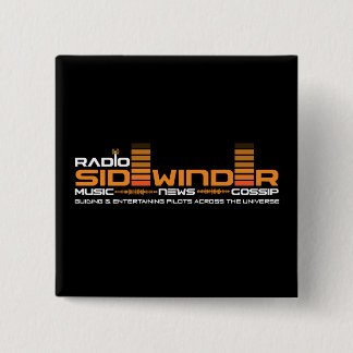 Radio Sidewinder Badge Button