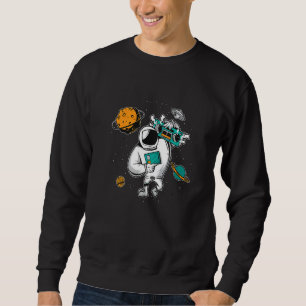 Radio Space Astronomy Science  Astronaut Radio Spa Sweatshirt