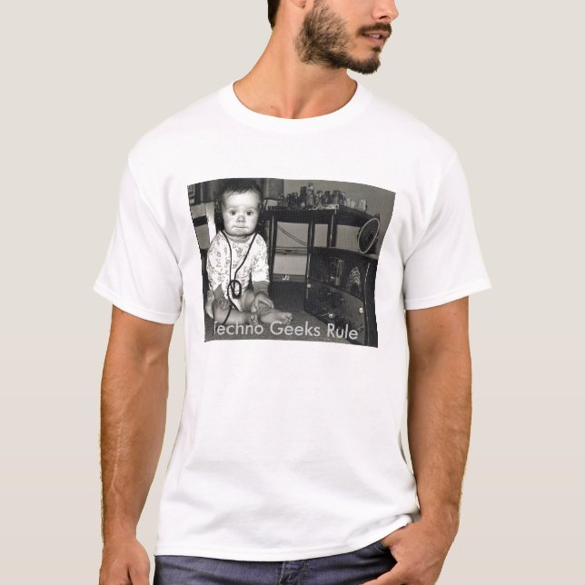 Radio, Techno Geeks Rule T-Shirt (Front)