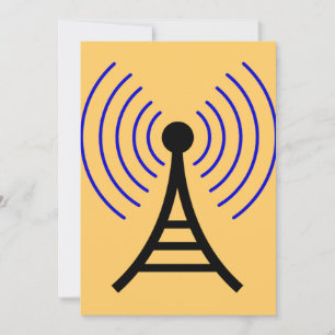 Radio Tower Invitations