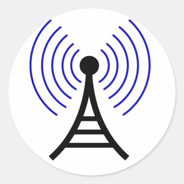 Radio Tower Stickers (Front)