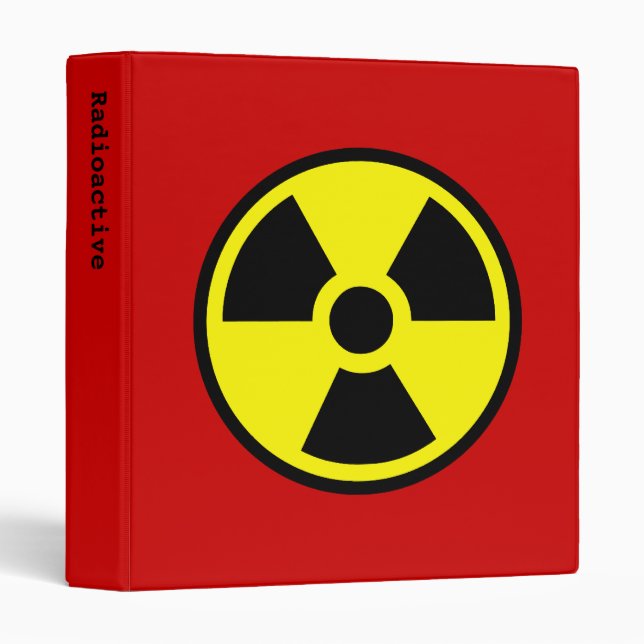 Radioactive Binder (Front/Spine)