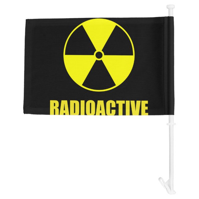 Radioactive Car Flag (Back)