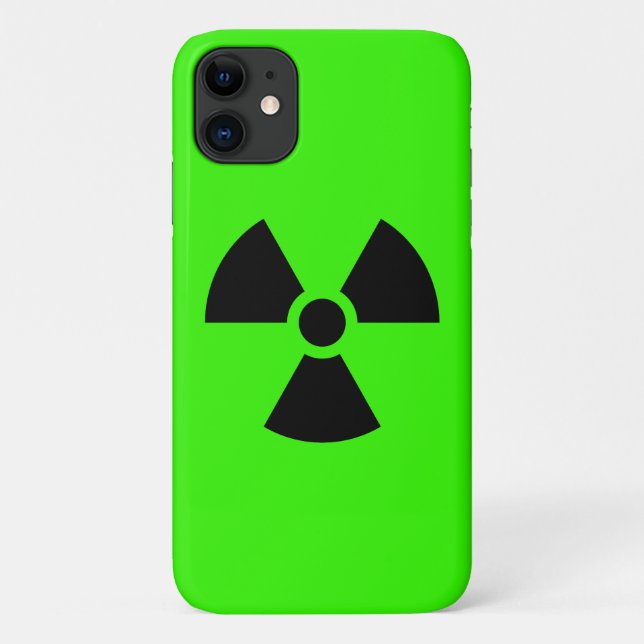 Radioactive Case-Mate iPhone Case (Back)
