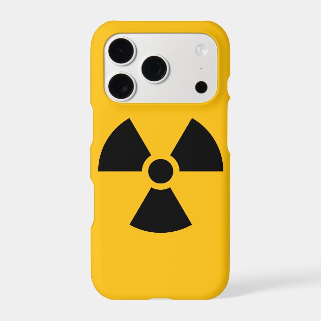 Radioactive Case-Mate iPhone Case (Back)