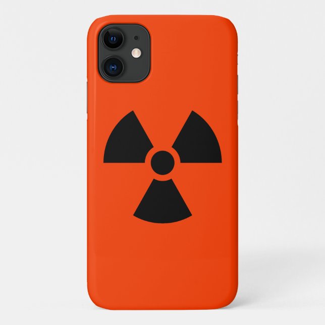 Radioactive Case-Mate iPhone Case (Back)