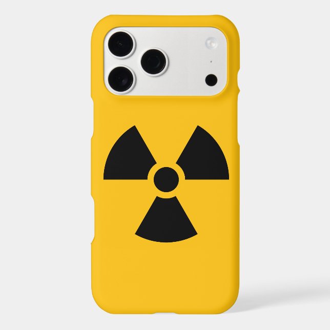 Radioactive Case-Mate iPhone Case (Back)