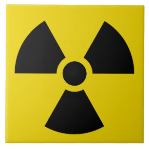 Radioactive Ceramic Tile