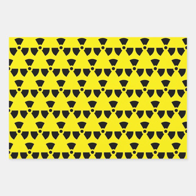 Radioactive gift paper (Front)