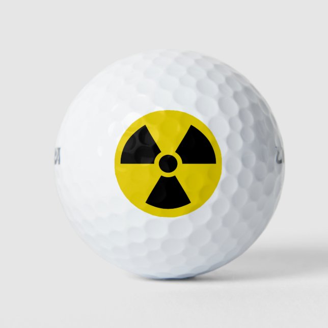 Radioactive Golf Balls (Front)