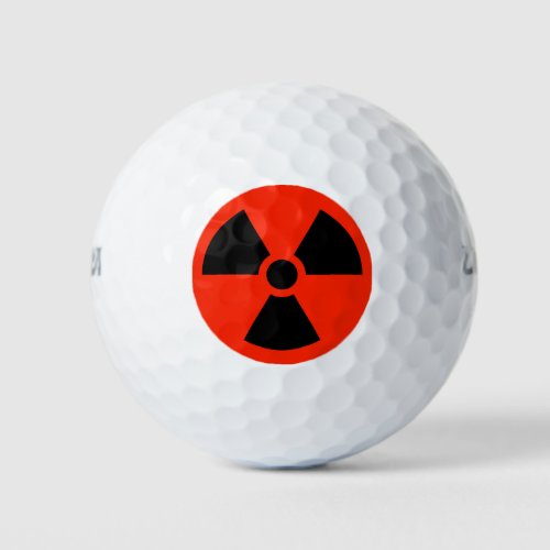Radioactive Golf Balls