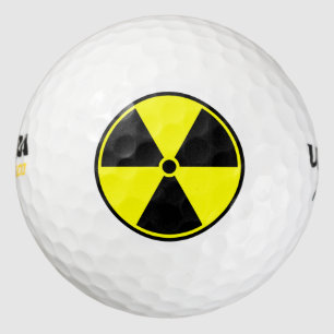 RADIOACTIVE GOLF BALLS