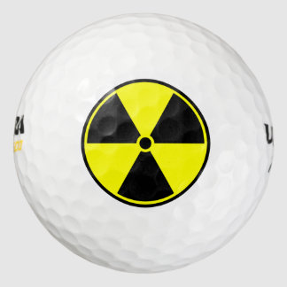 RADIOACTIVE GOLF BALLS