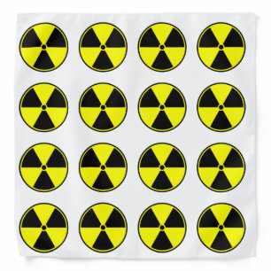 Radioactive Ionizing Symbol Bandana