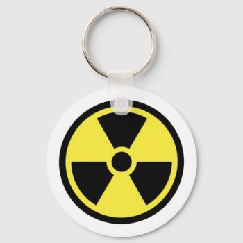 Radioactive Key Chain by mrcountscary at Zazzle